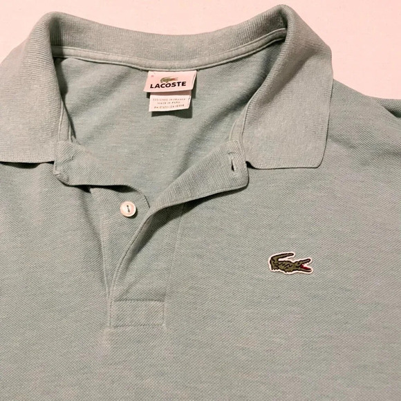 Lacoste Mens Shirt Size 9 Polo Shirt - Picture 2 of 16